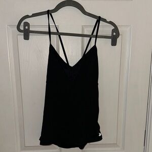 ALO Yoga Black Camisole with Spaghetti Straps